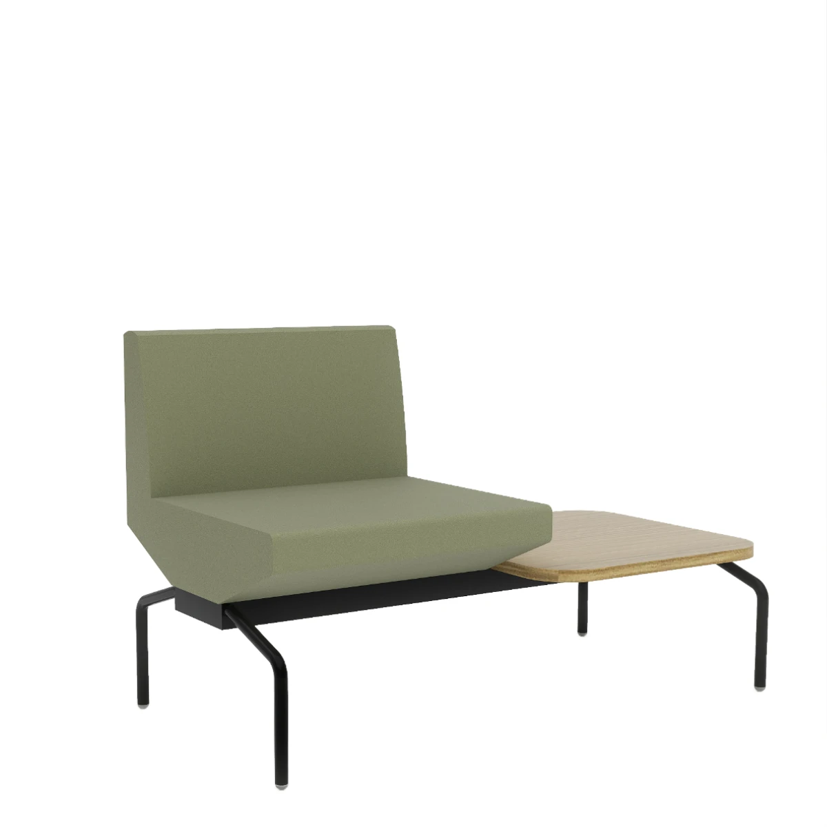 Poltrona Space com mesa lateral